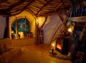 Intérieur maison hobbit