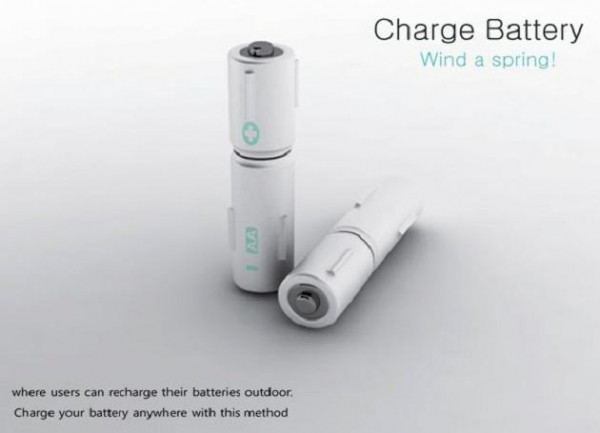 Pile rechargeable a la main 1