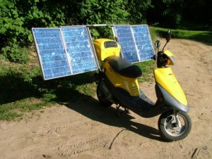 Scooter solaire